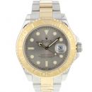 Yacht-Master 40 Steel Gold Rehaut Silver Dial von Rolex