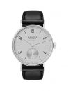 Nomos Glashütte Unisexuhr Tangente neomatik platingrau 189 von Nomos Glashütte