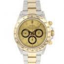 Daytona Steel Gold Zenith Champagne Dial von Rolex