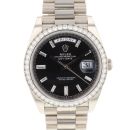 Day-Date 40 White Gold President Factory Baguette Diamonds 228349RBR von Rolex