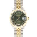 Datejust 31 Steel Gold Jubilee Fluted Olive Roman Diamond Dial NEW 2022 von Rolex