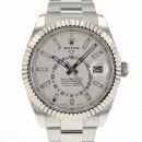 Sky-Dweller Steel Fluted White Dial von Rolex