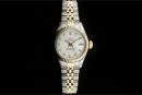 Rolex Lady Datejust (26mm) Ref.: 6917 in Stahl-Gold mit Silber Diamantzifferblatt aus 1981 Artikelnummer:LADYDATEJUST00065 von Rolex